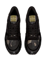 Rockrunner Camouflage Noir Metallic Sneakers