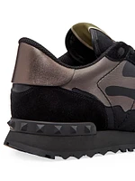 Rockrunner Camouflage Noir Metallic Sneakers