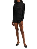 Georgie Hotfix Crystal Top