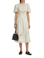 Gianna Lace Midi-Dress