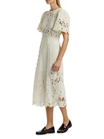 Gianna Lace Midi-Dress