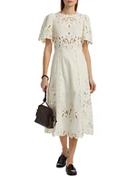 Gianna Lace Midi-Dress