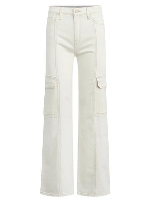 Rosie High-Rise Cargo-Style Jeans