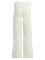 Rosie High-Rise Cargo-Style Jeans