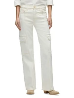 Rosie High-Rise Cargo-Style Jeans