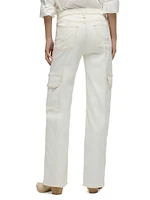 Rosie High-Rise Cargo-Style Jeans
