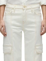 Rosie High-Rise Cargo-Style Jeans