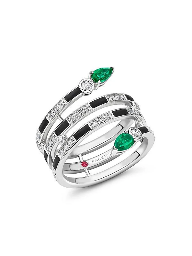 Fabergé x Beetlejuice Beetlejuice White Gold