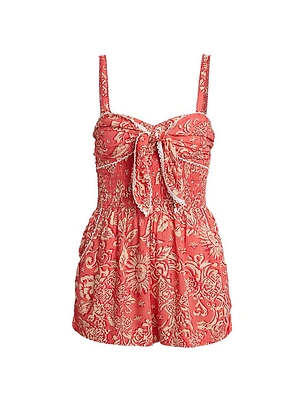 Claudia Paisley Romper