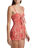 Claudia Paisley Romper