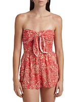 Claudia Paisley Romper