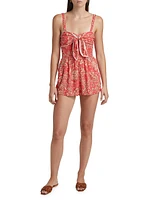 Claudia Paisley Romper