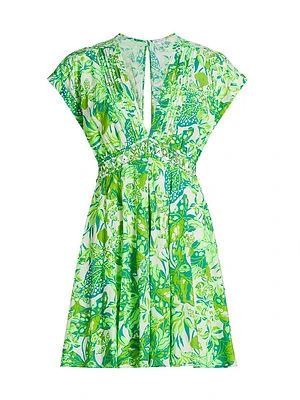Cecile Fauna Minidress