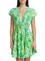 Cecile Fauna Minidress