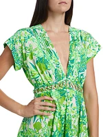 Cecile Fauna Minidress