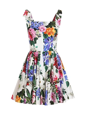 Poppies Cotton Minidress