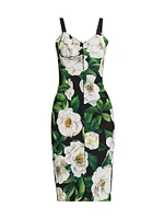 Gardenia Seamed Knee-Length Dress