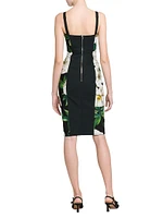 Gardenia Seamed Knee-Length Dress