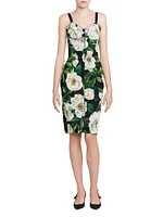 Gardenia Seamed Knee-Length Dress