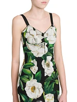 Gardenia Seamed Knee-Length Dress