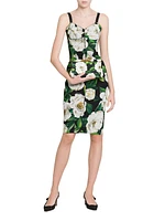 Gardenia Seamed Knee-Length Dress