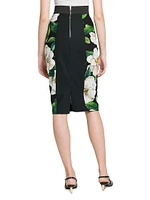 Gardenia Stretch Pencil Skirt