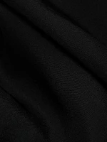 Silk Chiffon Seamed Maxi Dress