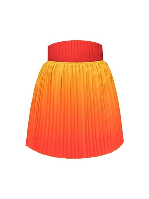 Kata Ombré Pleated Corset Skort