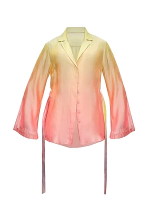 Bata Ombré Chiffon Blouse