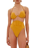 Gura Halterneck Underwire Bikini Top