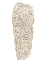Zura Cotton Mesh Maxi Sarong