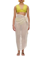 Zura Cotton Mesh Maxi Sarong