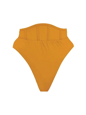 Gura High-Waist Corset Bikini Bottom