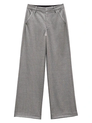 Andi Plaid Full-Length Trousers