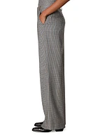 Andi Plaid Full-Length Trousers