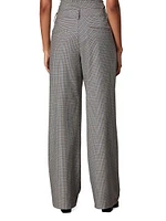 Andi Plaid Full-Length Trousers