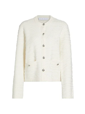 Josephine Textured-Knit Jacket