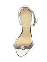 Clarita Buckle 60MM Leather Sandals