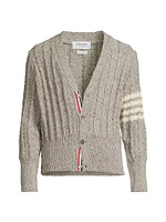 Twist Cable V-Neck Cardigan
