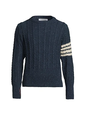 Twist Cable Crewneck Sweater