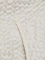 Mandie Stretch-Cotton Faux-Sherpa Jacket