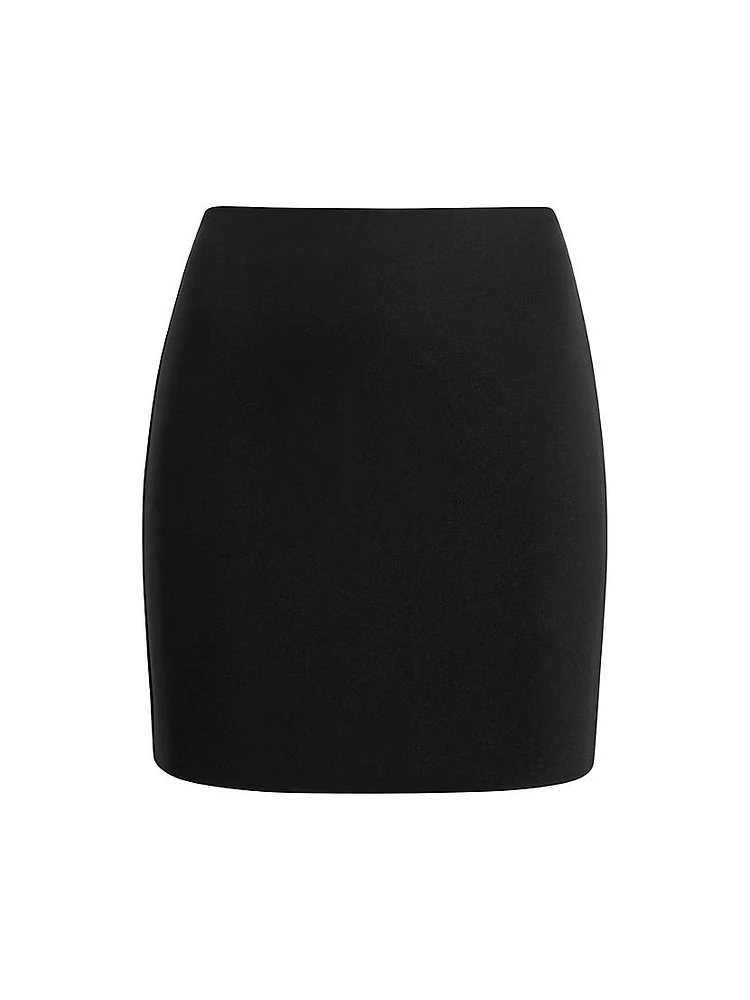Neoprene Micro-Mini Skirt