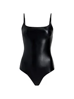 Matte Metallic Cami Bodysuit