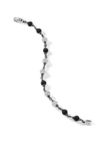 Spiritual Beads Rosary Bracelet Sterling Silver