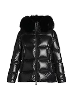 Laiche Down Faux Fur-Trim Parka