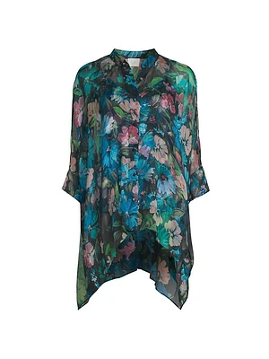 Katia Oversized Silk Blouse