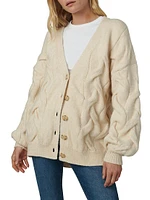 The Colby Cable-Knit Cardigan