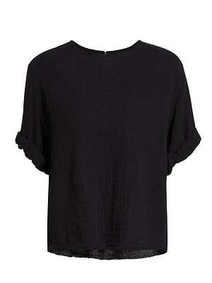 Carson Cotton Gauze Top