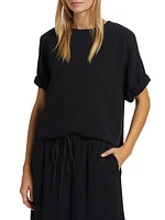 Carson Cotton Gauze Top