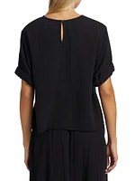 Carson Cotton Gauze Top